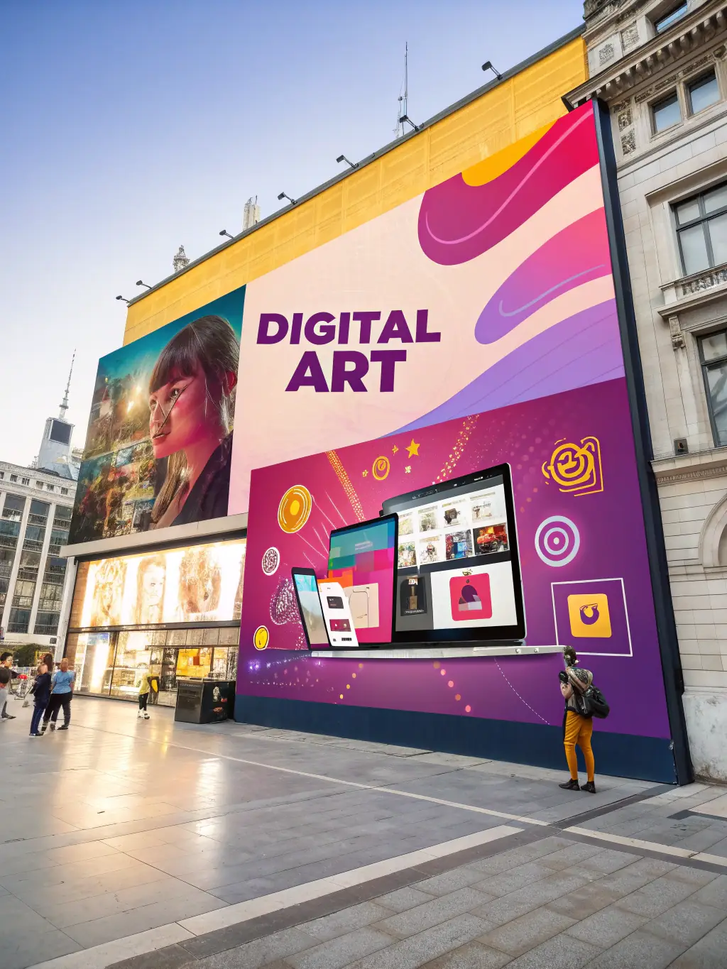 A dynamic display of pay-per-click ads across various platforms, highlighting Stickymelon's proficiency in managing effective PPC campaigns.
